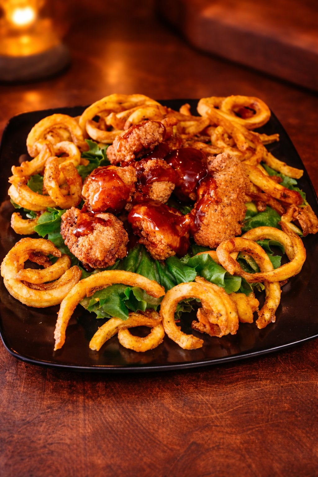 Boneless con Curly