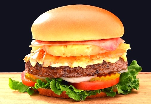 Hamburguesa Hawaiiana