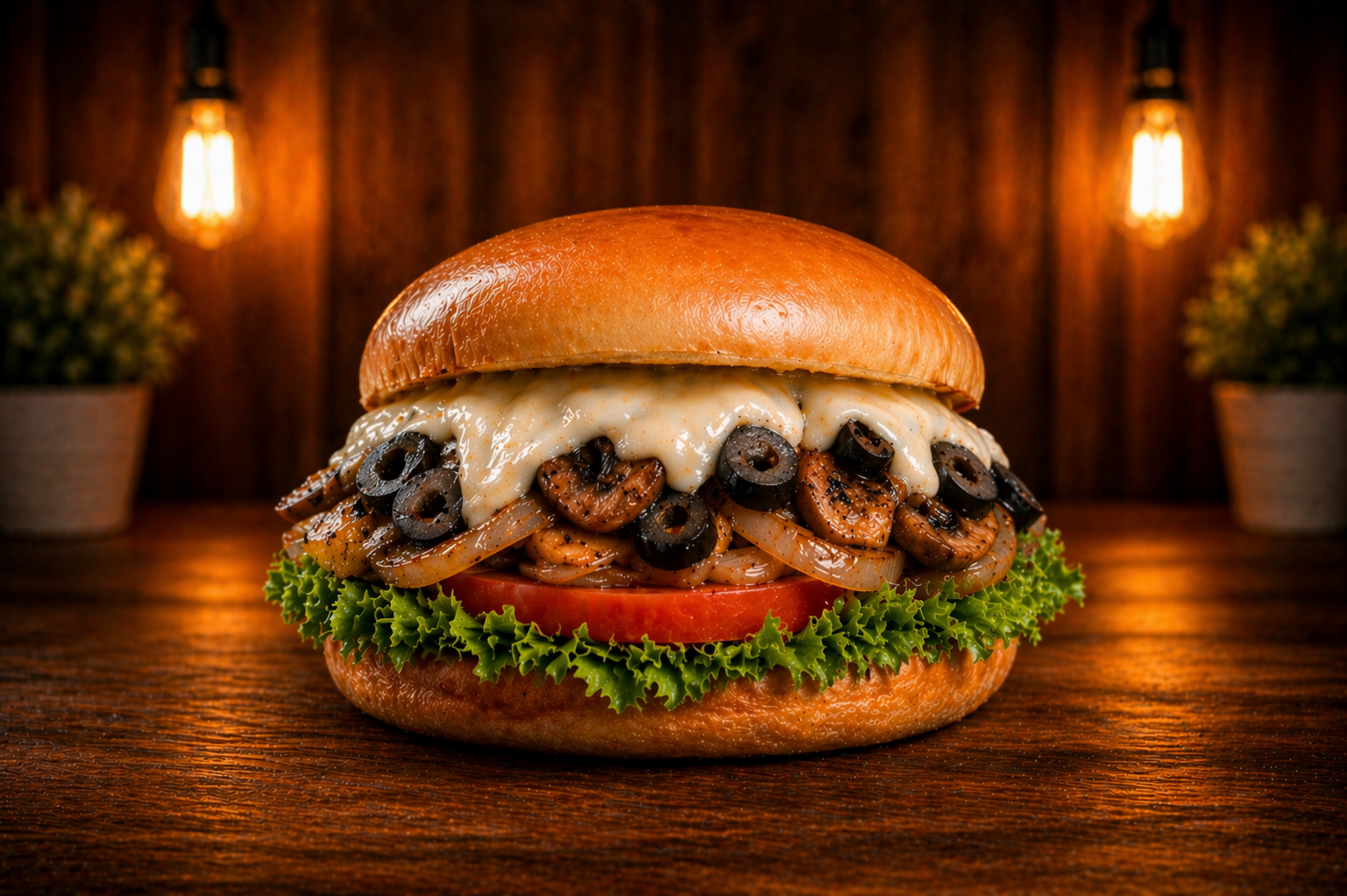 Hamburguesa Mediterranea Veggie