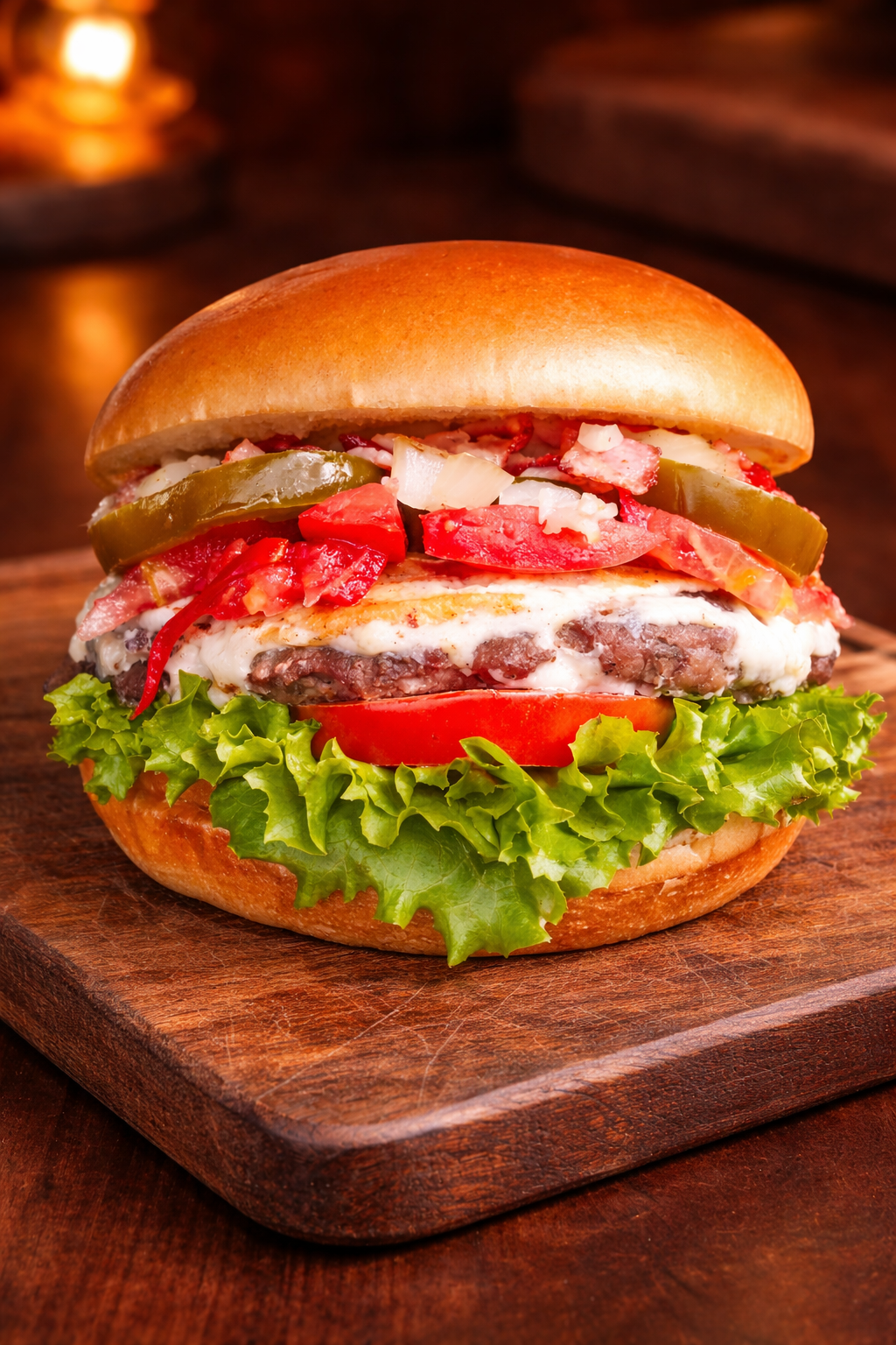 Hamburguesa Regia
