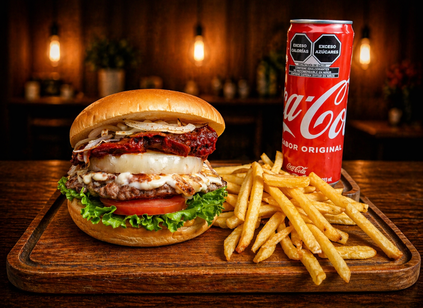 Paq. Hamburguesa Mexicana Especial