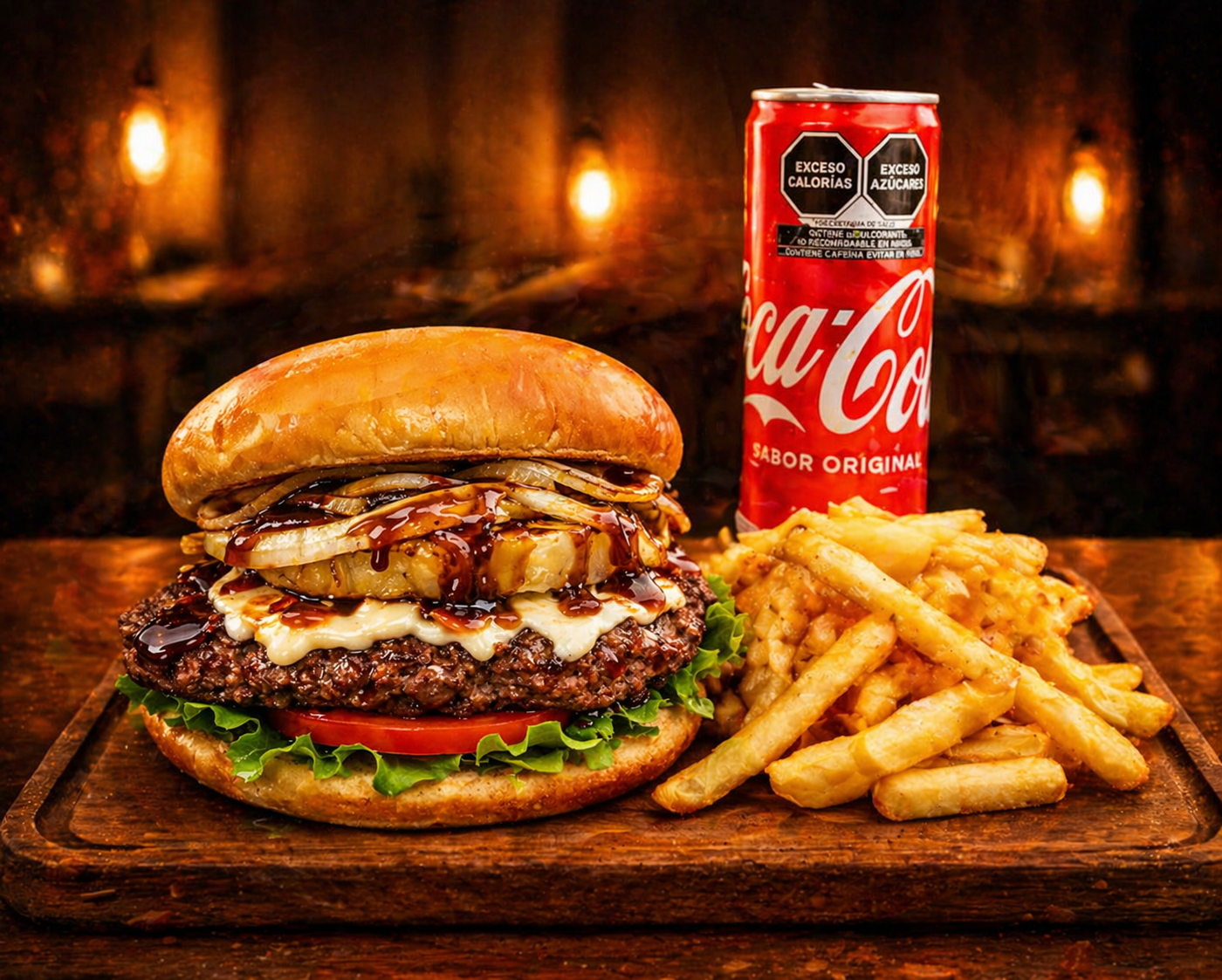 Paquete Hamburguesa Teriyaki
